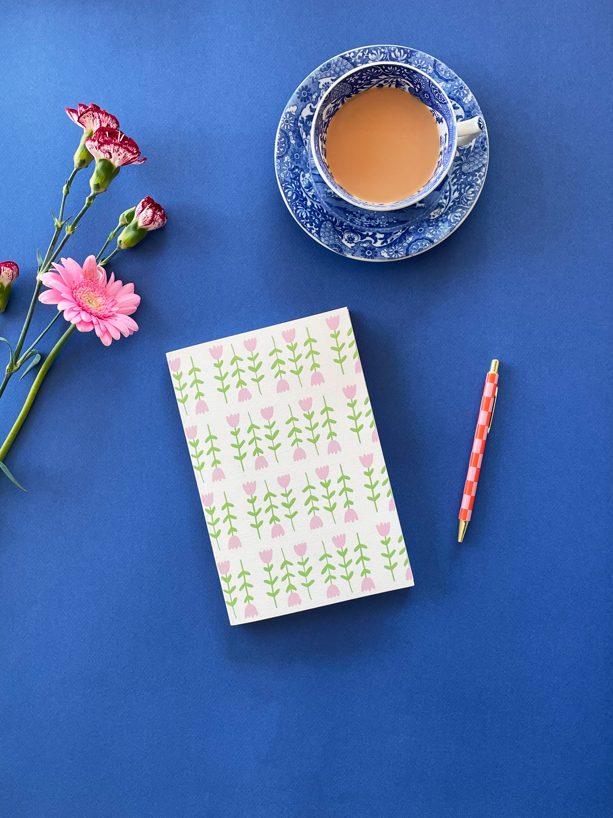 Carnet A5 tulipes