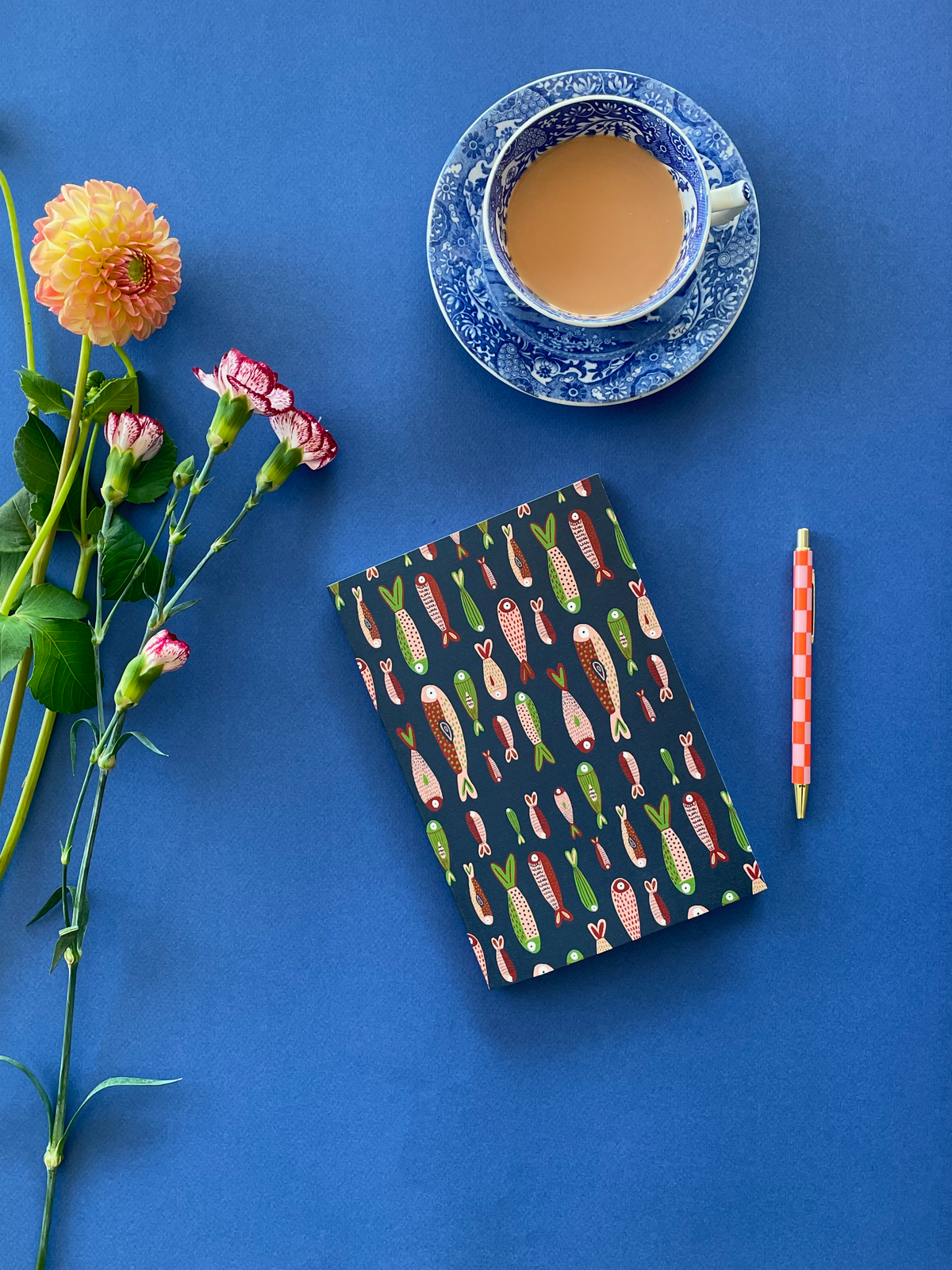 Carnet A5 poissons