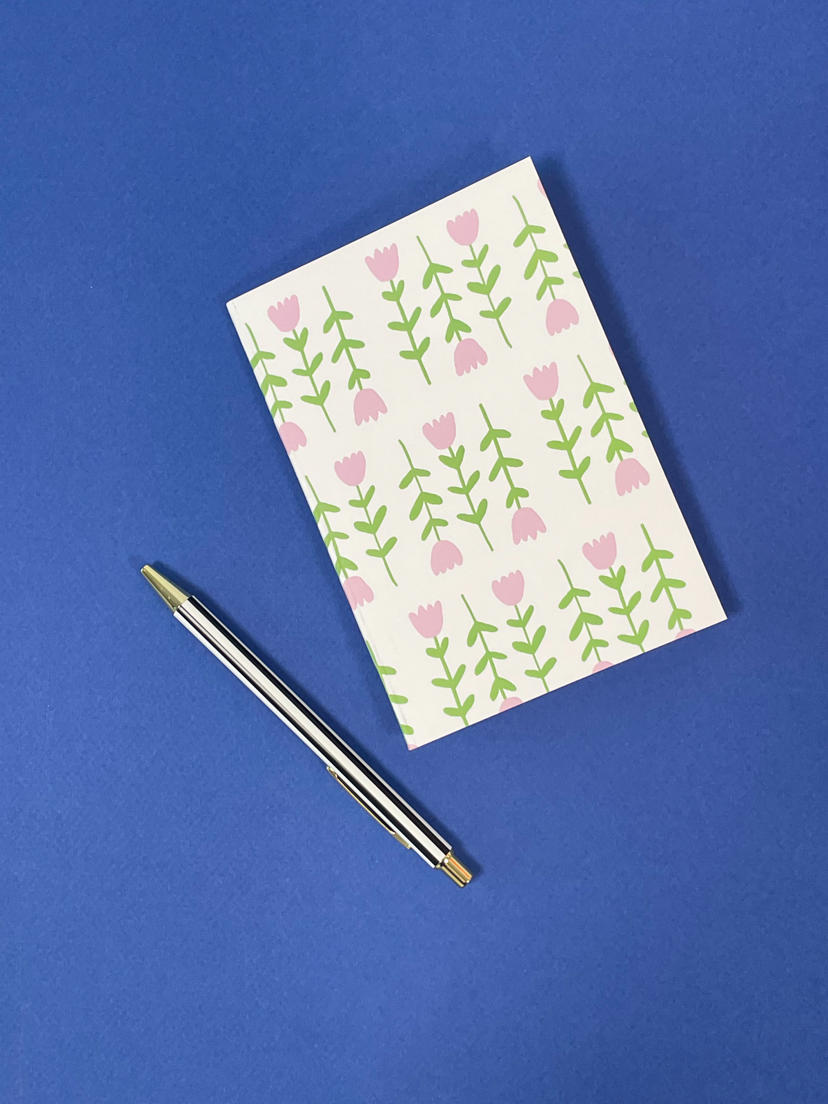 Mini carnet A6 tulipes