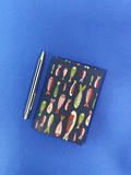 Mini carnet A6 poissons